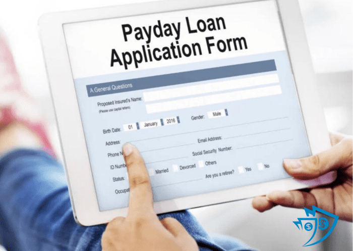 Payday loan calculator application